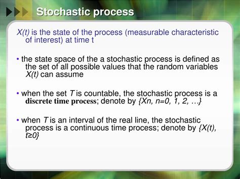 shotastic|stochastic process probability.